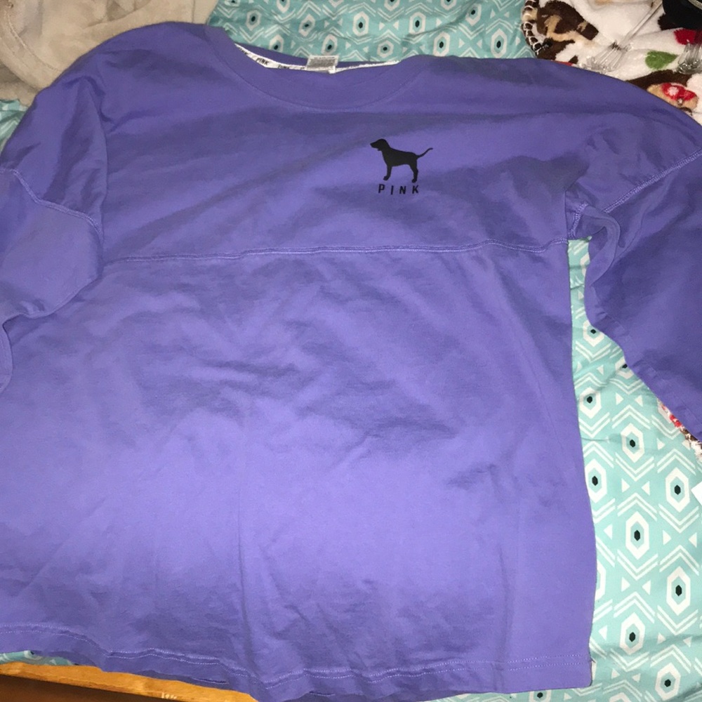 Long sleeve pink shirt